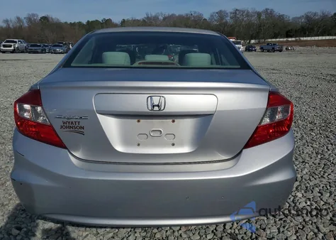 2012 Honda Civic Lx из США, поврежденный, VIN JHMFB2F5XCS000579